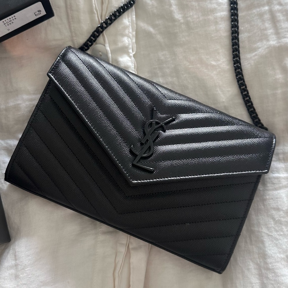 Yves Saint Laurent Black Crossbody Bag
